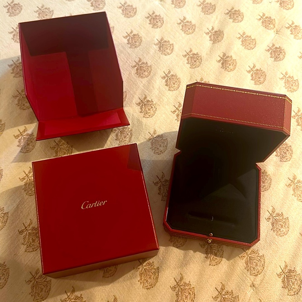 Cartier bracelet box